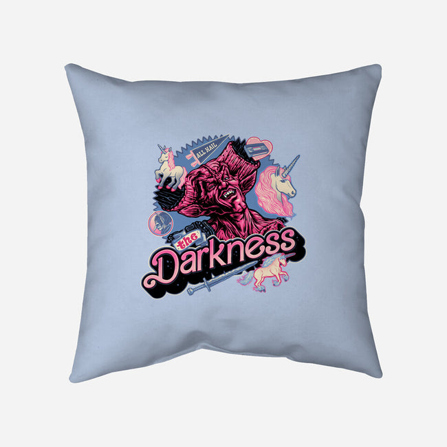 All Hail The Darkness-None-Removable Cover w Insert-Throw Pillow-glitchygorilla