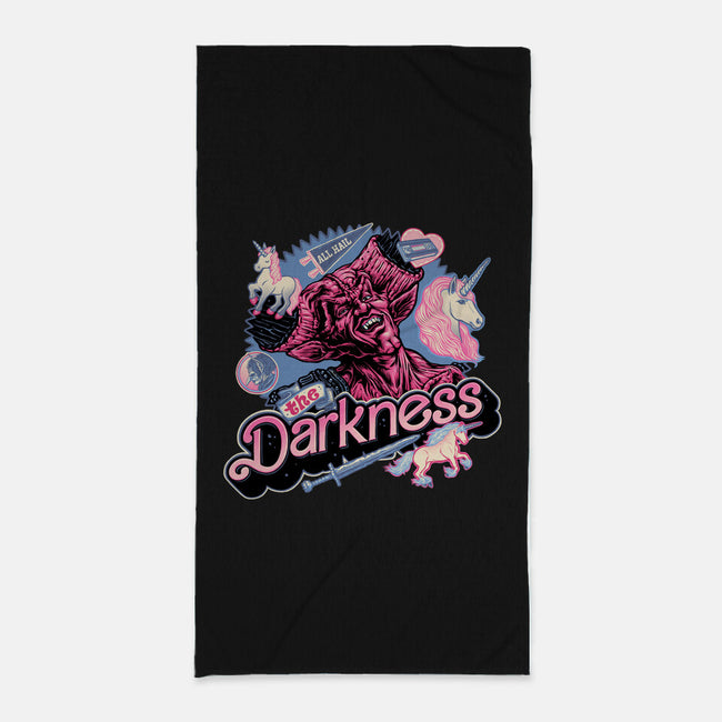 All Hail The Darkness-None-Beach-Towel-glitchygorilla