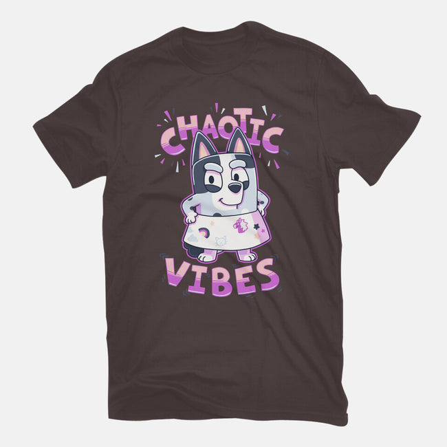 Chaotic Vibes-Womens-Basic-Tee-Geekydog