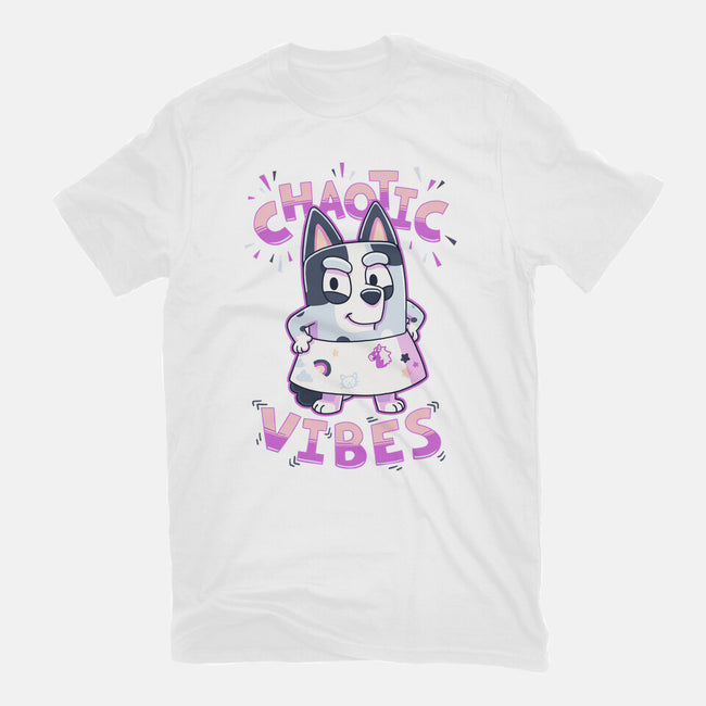 Chaotic Vibes-Womens-Basic-Tee-Geekydog