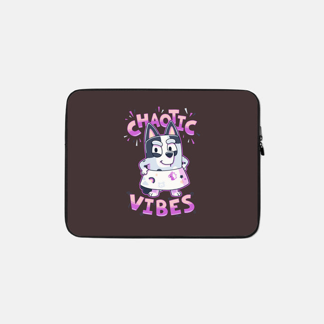 Chaotic Vibes-None-Zippered-Laptop Sleeve-Geekydog