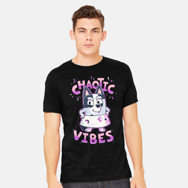 Chaotic Vibes-Mens-Heavyweight-Tee-Geekydog