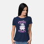 Chaotic Vibes-Womens-Basic-Tee-Geekydog