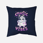 Chaotic Vibes-None-Non-Removable Cover w Insert-Throw Pillow-Geekydog