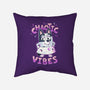 Chaotic Vibes-None-Non-Removable Cover w Insert-Throw Pillow-Geekydog