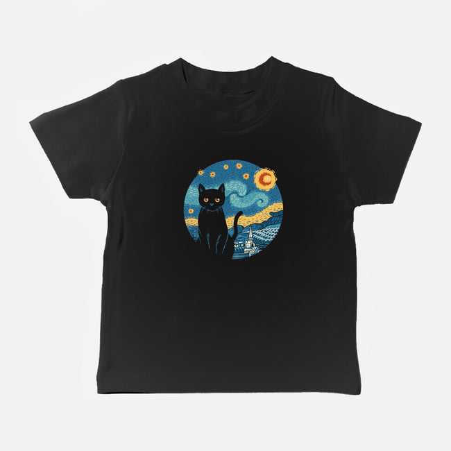 Purrfect Starry Cat-Baby-Basic-Tee-vp021