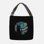 Purrfect Starry Cat-None-Adjustable Tote-Bag-vp021