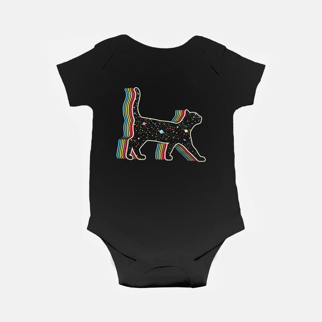 Galaxy Cat-Baby-Basic-Onesie-naomori