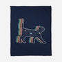 Galaxy Cat-None-Fleece-Blanket-naomori