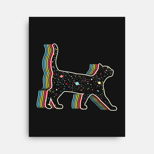 Galaxy Cat-None-Stretched-Canvas-naomori