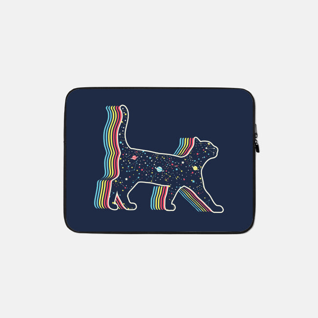 Galaxy Cat-None-Zippered-Laptop Sleeve-naomori