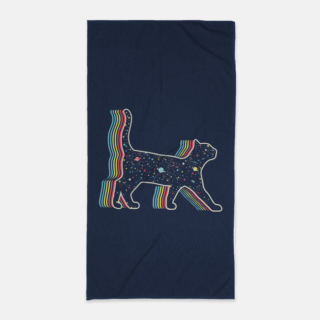 Galaxy Cat-None-Beach-Towel-naomori