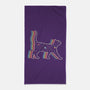 Galaxy Cat-None-Beach-Towel-naomori