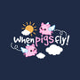 When Pigs Fly-None-Basic Tote-Bag-NemiMakeit