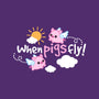 When Pigs Fly-None-Removable Cover w Insert-Throw Pillow-NemiMakeit