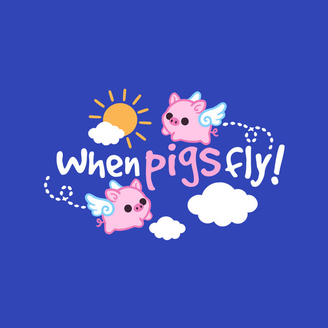 When Pigs Fly-None-Non-Removable Cover w Insert-Throw Pillow-NemiMakeit