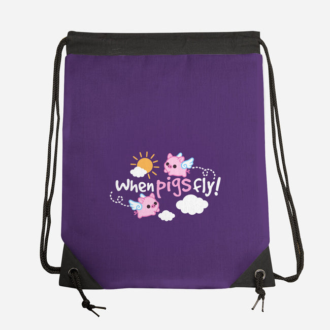 When Pigs Fly-None-Drawstring-Bag-NemiMakeit