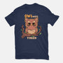 Owlways Tired-Womens-Basic-Tee-TechraNova