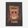 Owlways Tired-None-Indoor-Rug-TechraNova