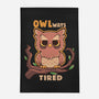 Owlways Tired-None-Outdoor-Rug-TechraNova