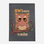 Owlways Tired-None-Outdoor-Rug-TechraNova