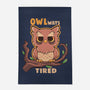 Owlways Tired-None-Outdoor-Rug-TechraNova