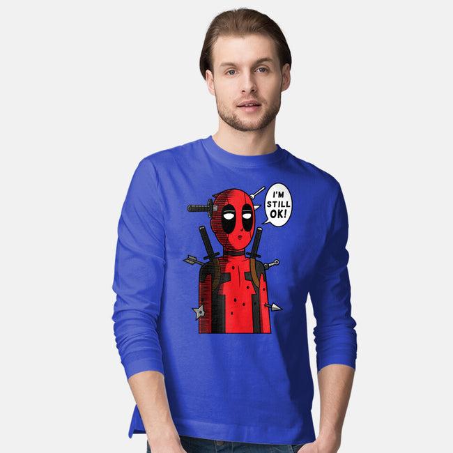 Ok Merc-Mens-Long Sleeved-Tee-pigboom