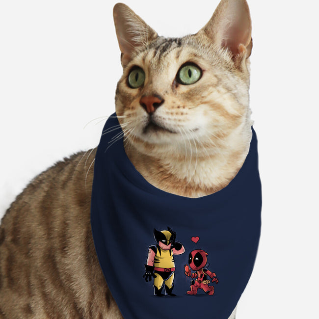 My Heart Is Yours-Cat-Bandana-Pet Collar-zascanauta