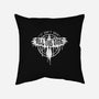 A Crow In The Rain-None-Non-Removable Cover w Insert-Throw Pillow-demonigote