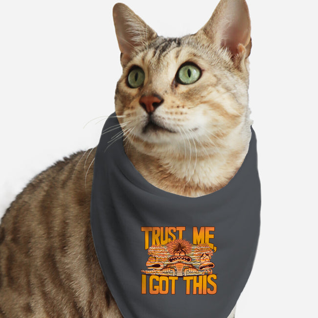 Trust Me I Got This-Cat-Bandana-Pet Collar-rmatix