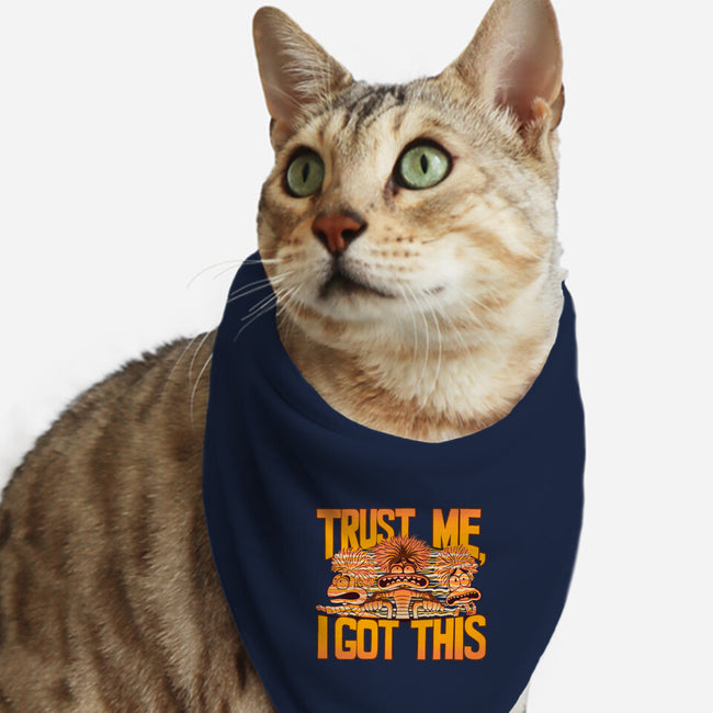 Trust Me I Got This-Cat-Bandana-Pet Collar-rmatix