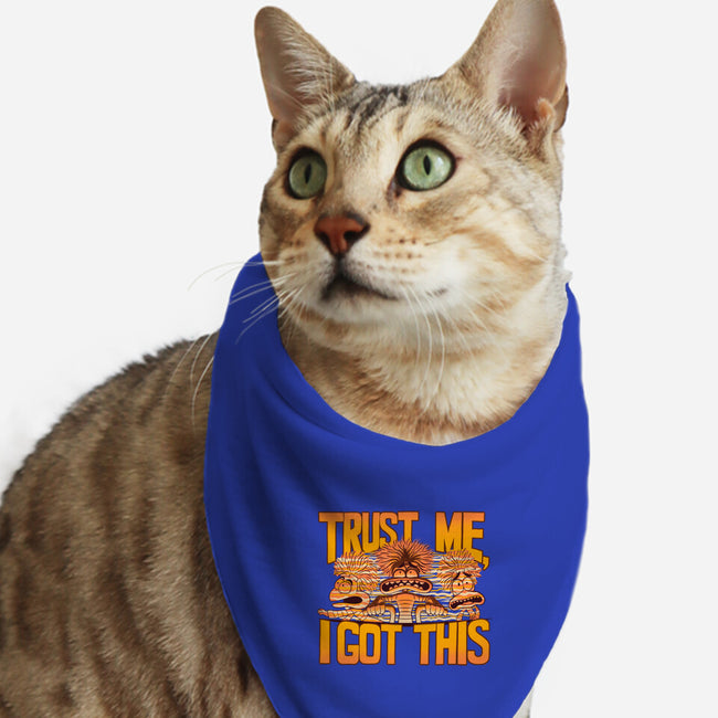 Trust Me I Got This-Cat-Bandana-Pet Collar-rmatix