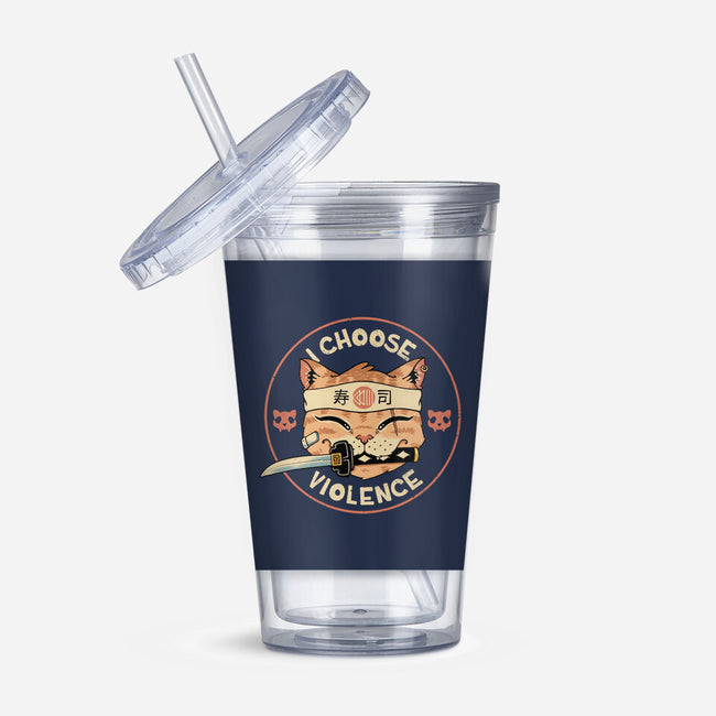 Fierce Meowster Cat-None-Acrylic Tumbler-Drinkware-vp021