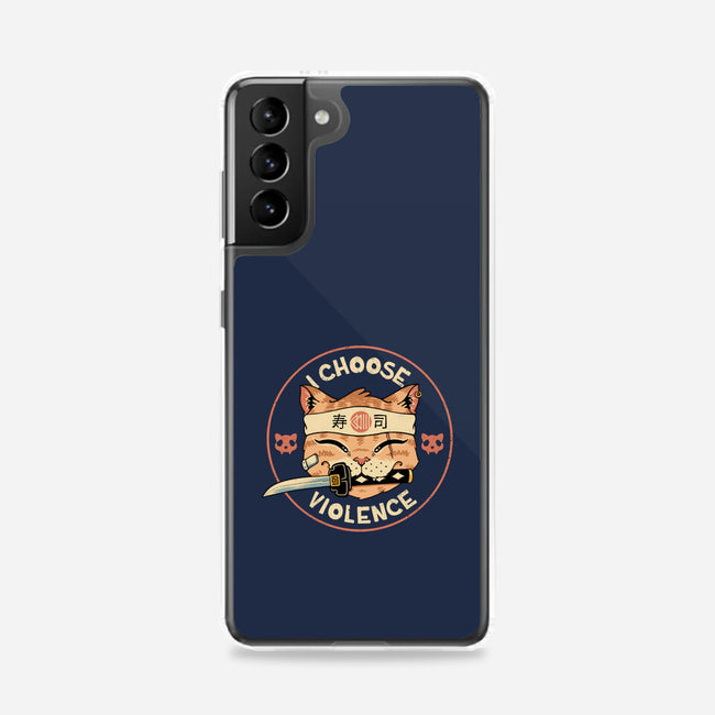 Fierce Meowster Cat-Samsung-Snap-Phone Case-vp021