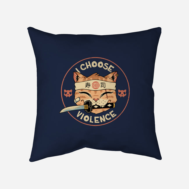 Fierce Meowster Cat-None-Non-Removable Cover w Insert-Throw Pillow-vp021