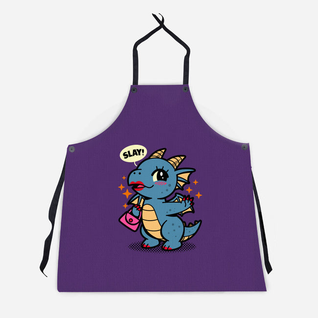 Dragon Slay-Unisex-Kitchen-Apron-Boggs Nicolas