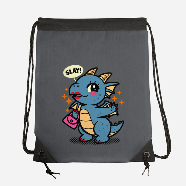 Dragon Slay-None-Drawstring-Bag-Boggs Nicolas