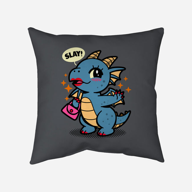 Dragon Slay-None-Removable Cover w Insert-Throw Pillow-Boggs Nicolas