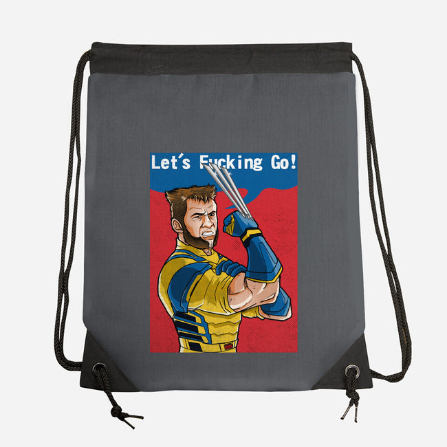 Since I'm Back-None-Drawstring-Bag-Diego Oliver