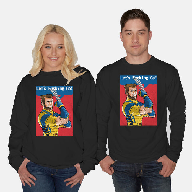 Since I'm Back-Unisex-Crew Neck-Sweatshirt-Diego Oliver