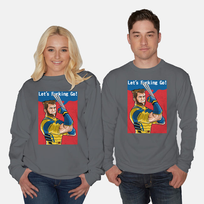 Since I'm Back-Unisex-Crew Neck-Sweatshirt-Diego Oliver