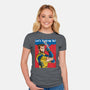 Since I'm Back-Womens-Fitted-Tee-Diego Oliver