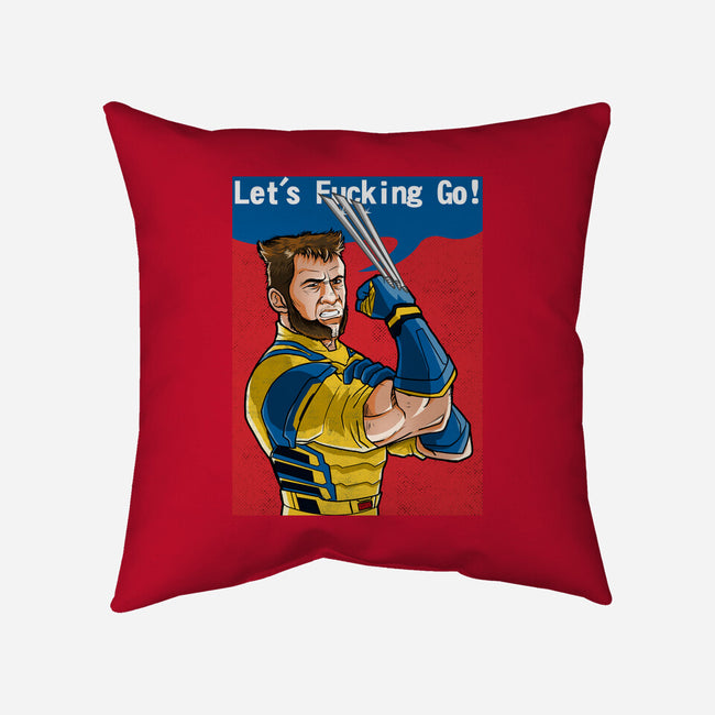 Since I'm Back-None-Non-Removable Cover w Insert-Throw Pillow-Diego Oliver