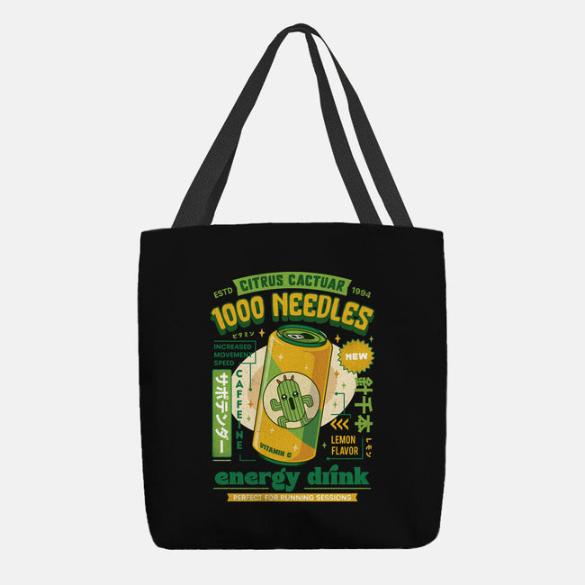 Cactuar Energy Drink-None-Basic Tote-Bag-LAGELANTEE