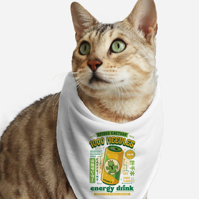 Cactuar Energy Drink-Cat-Bandana-Pet Collar-LAGELANTEE