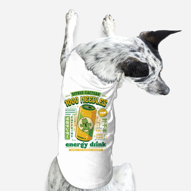 Cactuar Energy Drink-Dog-Basic-Pet Tank-LAGELANTEE