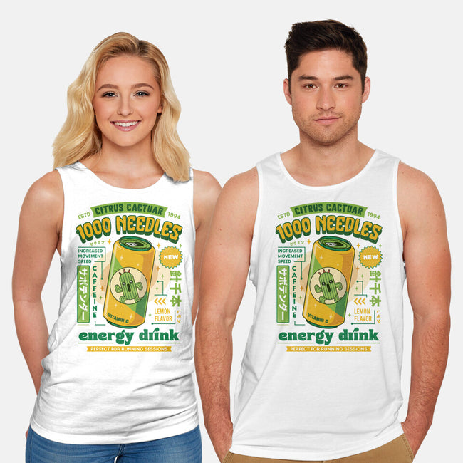 Cactuar Energy Drink-Unisex-Basic-Tank-LAGELANTEE