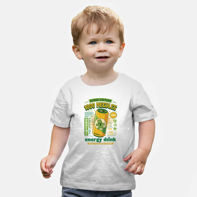 Cactuar Energy Drink-Baby-Basic-Tee-LAGELANTEE