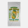 Cactuar Energy Drink-None-Beach-Towel-LAGELANTEE