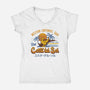 Costa Del Sol Vintage-Womens-V-Neck-Tee-LAGELANTEE